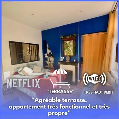 Le Terrazza - 1p A 2p Terrasse - Henriville *